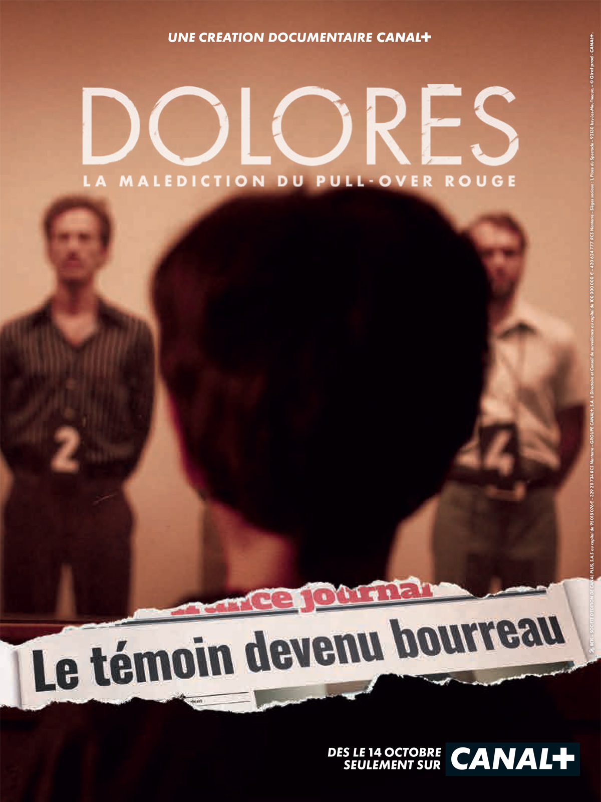 Dolores, la malédiction du pull-over rouge saison 1 poster