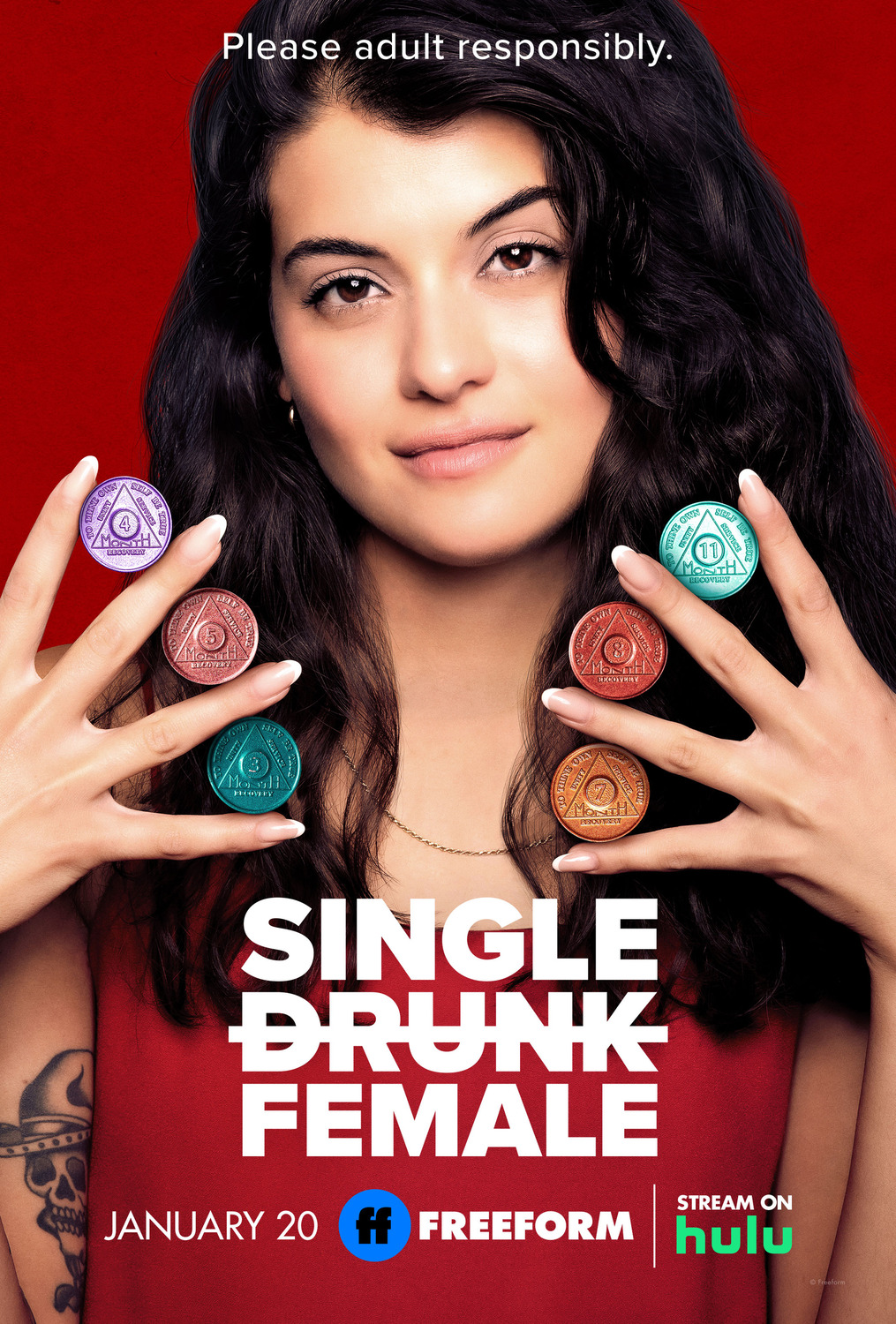 Single Drunk Female saison 2 poster