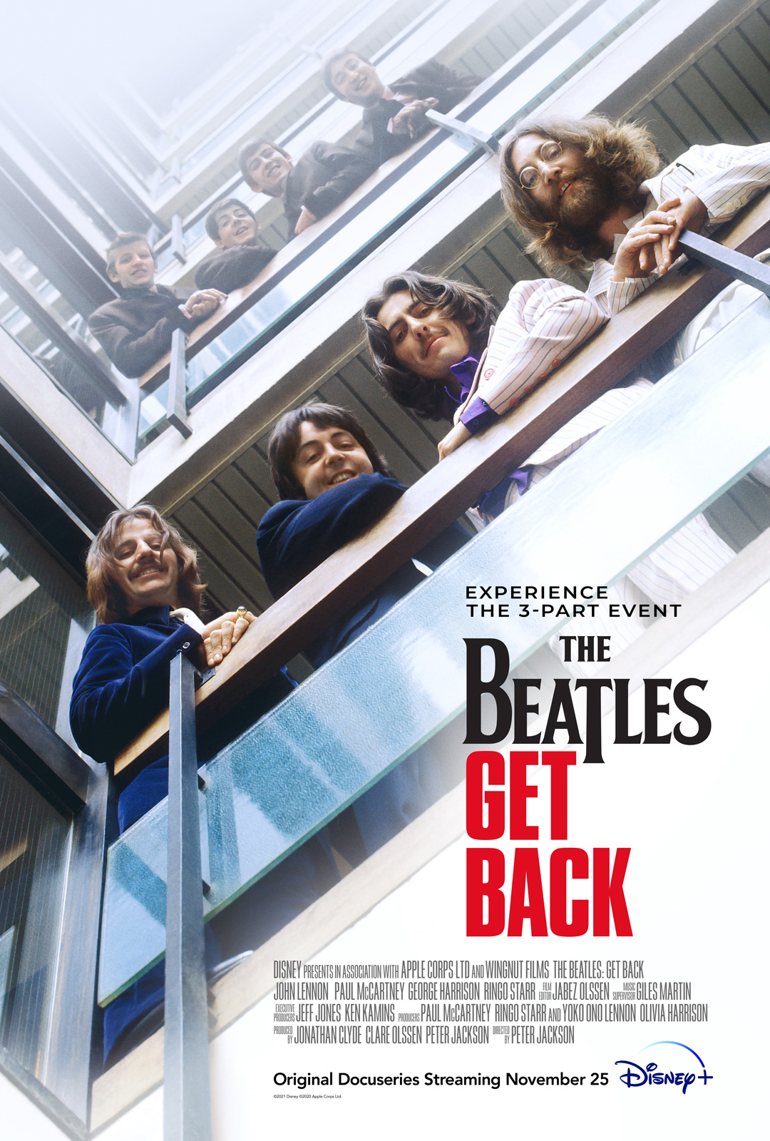 The Beatles : Get Back saison 1 poster